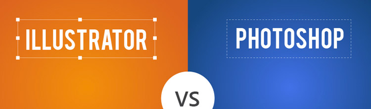 The difference between Illustrator and Photoshop